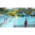 Commercial Outdoor Childrens 12m Fiberglass Water Speed Body Slides Kit